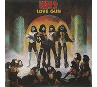 KISS – Love Gun – Vinilo LP Tangerine/Aqua Splatter (Mercury)
