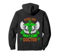 Kiss Me I'm A Doctor Lucky Charm Shamrock St Patricks Day Sudadera con Capucha