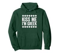 Kiss Me I'm Gr amisa Irlandesa para Hombres, Mujeres y niños, día de San Patricio Sudadera con Capucha