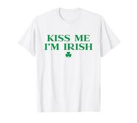 Kiss Me Im Irish Shirt For Men Women, Funny St Patricks Day Camiseta
