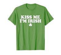 Kiss Me Im Irish Shirt For Men Women, Funny St Patricks Day Camiseta