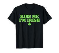 Kiss Me Im Irish Shirt For Men Women, Funny St Patricks Day Camiseta