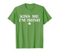 Kiss Me Im Irish Shirt For Men Women, Funny St Patricks Day Camiseta