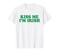 Kiss Me Im Irish Shirt For Men Women, Funny St Patricks Day Camiseta