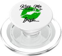 Kiss me, I'm Pretending to be Irish PopSockets PopGrip para MagSafe