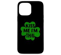 Kiss Me I'm Thai - Disfraz Divertido para el día de San Patricio de Tailandia Carcasa para iPhone 13 Pro MAX