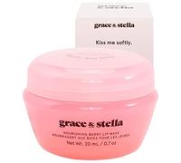 Kiss Me Softly Máscarilla Labial Frutos del Bosque - Hidratante Labios Secos y Agrietados - Mascarilla Labios Noche Galardonada - Reparador Labial y Protector - No Testada en Animales - [20 ml]