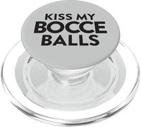 Kiss My Bocce Balls With Jack Bocci Game Bocce PopSockets PopGrip para MagSafe