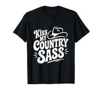 Kiss My Country SASS Southern Pride Camiseta