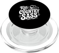 Kiss My Country SASS Southern Pride PopSockets PopGrip para MagSafe