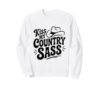 Kiss My Country SASS Southern Pride Sudadera
