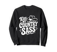 Kiss My Country SASS Southern Pride Sudadera
