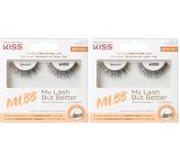 KISS My Lash But Better Collection Lashes - No Filters (Paquete de 2)