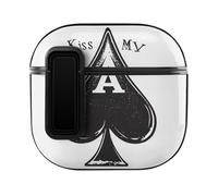 Kiss My Poker Card Spades - Funda protectora para auriculares de PC compatible con AirPods 4