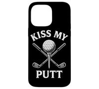 Kiss My Putt Golf Humor Campo de Golf Diversión Carcasa para iPhone 14 Pro MAX