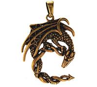 Kiss of Leather Colgante de dragón de Bronce n.º 136