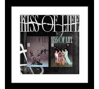 KISS of Life Born to be XX 2nd Mini álbum CD+revista+tarjeta fotográfica+pegatina+seguimiento sellado (conjunto malo+bueno))