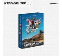 Kiss of Life - Kiss of Life - 1st World Tour - Kiss Road In North America Tour-Log - QR Card w/76pg Photobook, Message Card, Stamp Sticker + 4pc Photocard Set