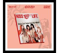 KISS OF LIFE - KISS OF LIFE - SWEAT 3rd Single Album, versión BURN, Mini CD-R, 4 pegatinas, hoja de letras, HEAT Paper, 11 tarjetas fotográficas + regalo, K-Pop