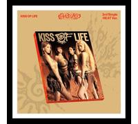 KISS OF LIFE - KISS OF LIFE - SWEAT 3rd Single Album, versión HEAT, Mini CD-R, 4 pegatinas, hoja de letras, HEAT Paper, 11 tarjetas fotográficas + regalo, K-Pop