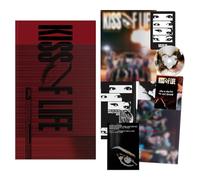 KISS OF LIFE - Who is she 2nd Single Album (Awe Ver.) let R + Unit Photocard + Sticker Pack + Folded Poster + 4 Extra Photocards Official K-POP Sealed Album