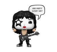 Funko Pop! Sayings: The Starchild - (R&R All Night) - Kiss - Figura de Vinilo Coleccionable - Idea de Regalo - Mercancia Oficial - Juguetes para Niños y Adultos - Music Fans