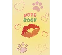 Kiss Print Notebook: Lined Journal with Playful Lip Print Design for Daily Notes and Writing