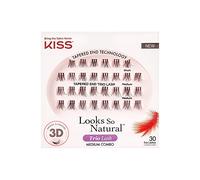 Kiss Products Ever Ez Trio Lashes Medium, 0.03 Pound by Kiss Products