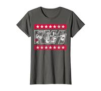 Kiss - Rock and Stars Camiseta, Mujer, Asfalto, L