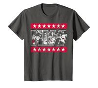 Kiss - Rock and Stars Camiseta, Niños, Asfalto, 3 años