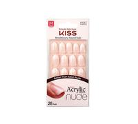 Kiss Salon Acrylic Nude French Nails 28 Count (Graceful) by Kiss
