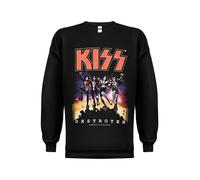 Kiss Sudadera 'Kiss Kiss - Destroyer Album Cover Sweatshirt Sweatshirt' negro XXL EUR