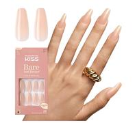KISS Uñas postizas con pegamento, uñas desnudas y mejores