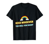 Kiss WHOEVER THE HELL YOU WANT Rainbow Camiseta