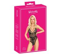 Kissable Body de encaje para mujer Negro S/M
