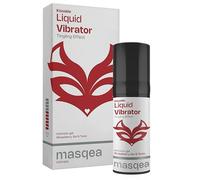 Kissable Liquid Vibrator 15ml by MASQEA - Gel Íntimo Estimulante para Placer Oral e Íntimo | Sabor Strawberry Gin & Tonic | Sensación Vibrante y Mayor Sensibilidad