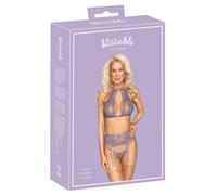 Kissable Ropa Interior Lencería Sexy Kit Liguero Con Sujetador Suave, & Tanga