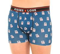 Kisses&Love Bóxer Estampado Fantasía de Algodón KLB5 para Hombre