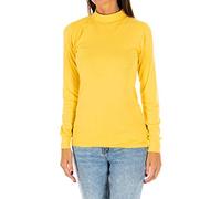 Kisses&Love Camiseta Mujer Manga Larga Ajustada Interior Exterior 1625-M