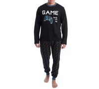 Kisses&Love Pijama Hombre Algodón de Manga Larga KLP4