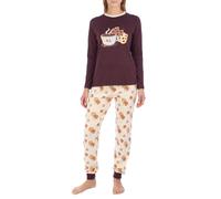 Kisses&Love Pijama Mujer Algodón de Manga Larga KLP1