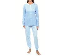 Kisses&Love Pijama Mujer Algodón de Manga Larga KLP1