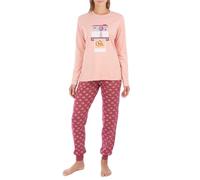 Kisses&Love Pijama Mujer Algodón de Manga Larga KLP1