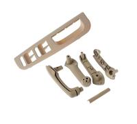 KISSGPIPOL Para VW Para Bora Para Golf 4 MK4 Para Jetta 1999-2004 Puerta Delantera Trasera Izquierda Derecha Tirador Negro 3B1867171E (Beige)