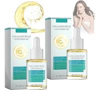 KISSHI CollagenPlus Lifting Body Oil, Collagen Plus Lifting Body Oil, Collagen Lifting Body Oil, Anti-Aging Collagen Lift Serum, Reduces Fine Lines and Wrinkles, (2 Pcs)