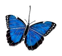 Kissmii Atrapasueños de Mariposas Teñidas, Vidrieras para Colgar en Ventanas, Atrapasoles de Mariposas Colgantes para Decoraciones de Mariposas de Coche C