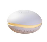 Kissmii Dispositivo portátil con 26 sonidos relajantes y luces nocturnas, terapia de sonido para casa y viajes.