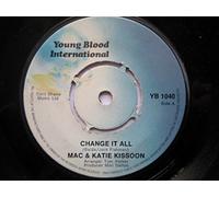 Kissoon, Mac & Katie Change It All 7" Youngblood YB1040 EX 1970s