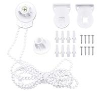 kissral 25mm Kit de Repuesto para Persiana Enrollable Accesorios Kit de Reparación de Persianas Mecanismo Estor Enrollable Embrague Bracket Lado de La Polea con Tornillos pour Ventana Tratamientos