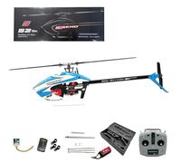 Kisss Helicóptero GS Legend S2 MAX RC, 2.4G 6CH Dual Brushless Direct Drive 3D Stunt Remote Control Helicóptero Modelo con Mode2 Control Derecho, Regalo Militar RC Avión -RTF